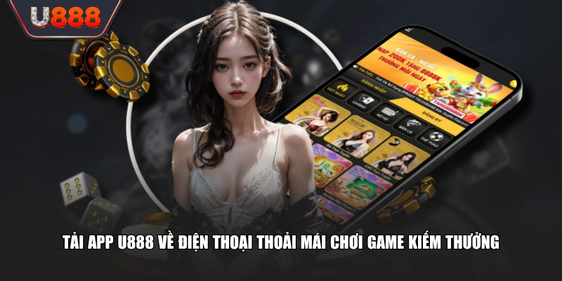 Tải app U888 về điện thoại thoải mái chơi game kiếm thưởng